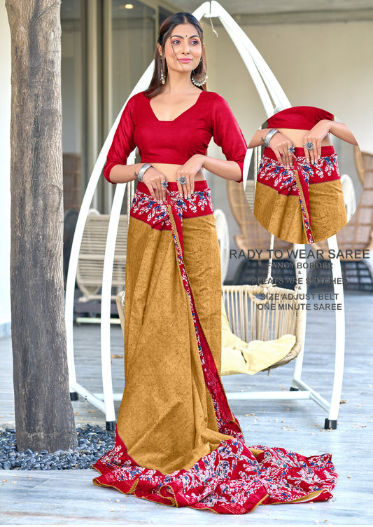 MULMUL IKKAT SOFT PURE COTTON SAREE