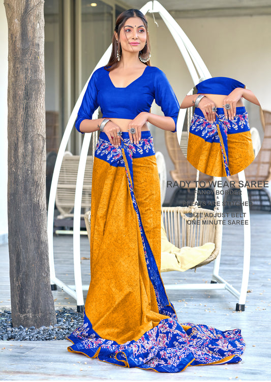 MULMUL IKKAT SOFT PURE COTTON SAREE