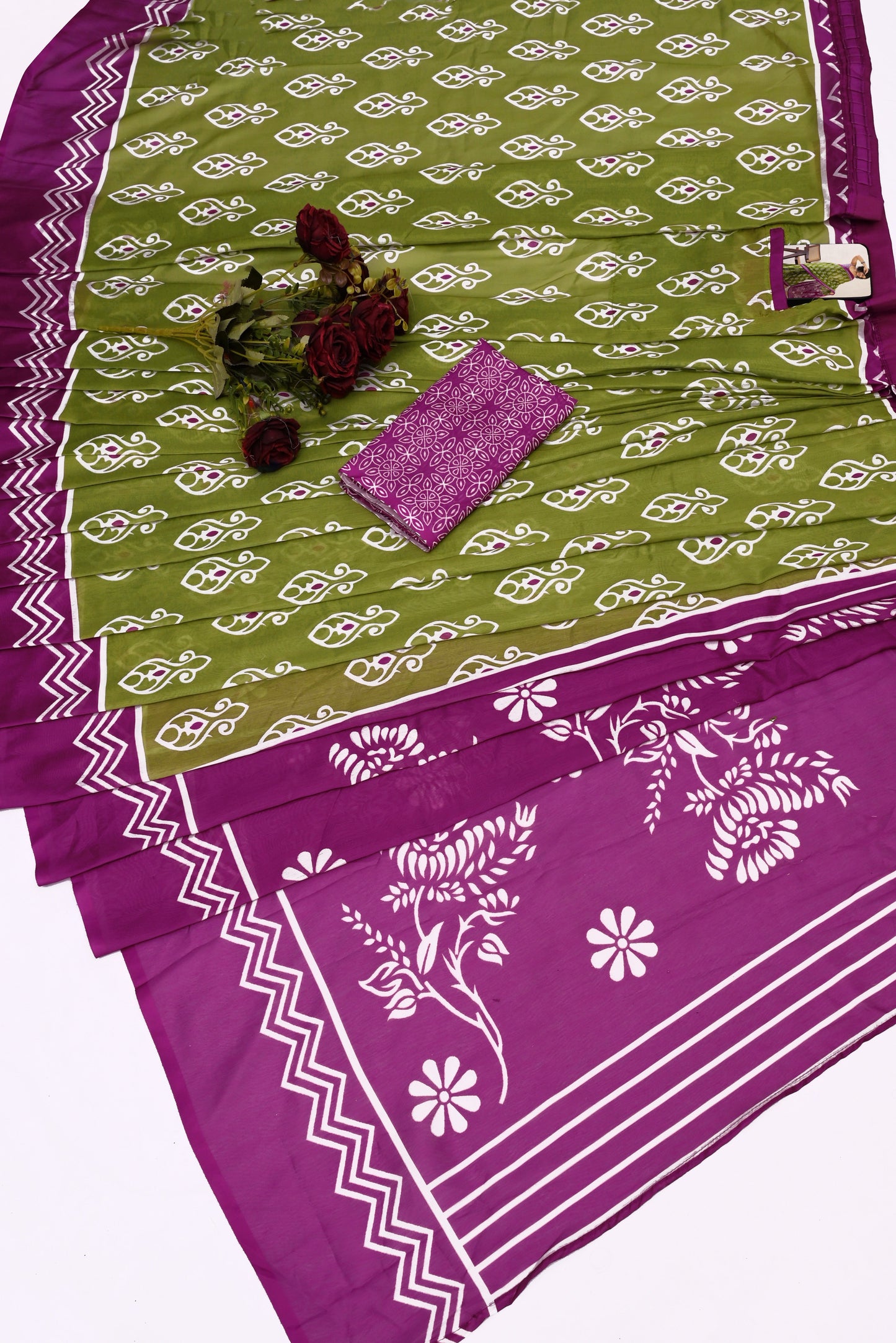 POCKET SAREE WITH READY TO WEAR PURE SOFT MUL MUL COTTON SILK SAREE