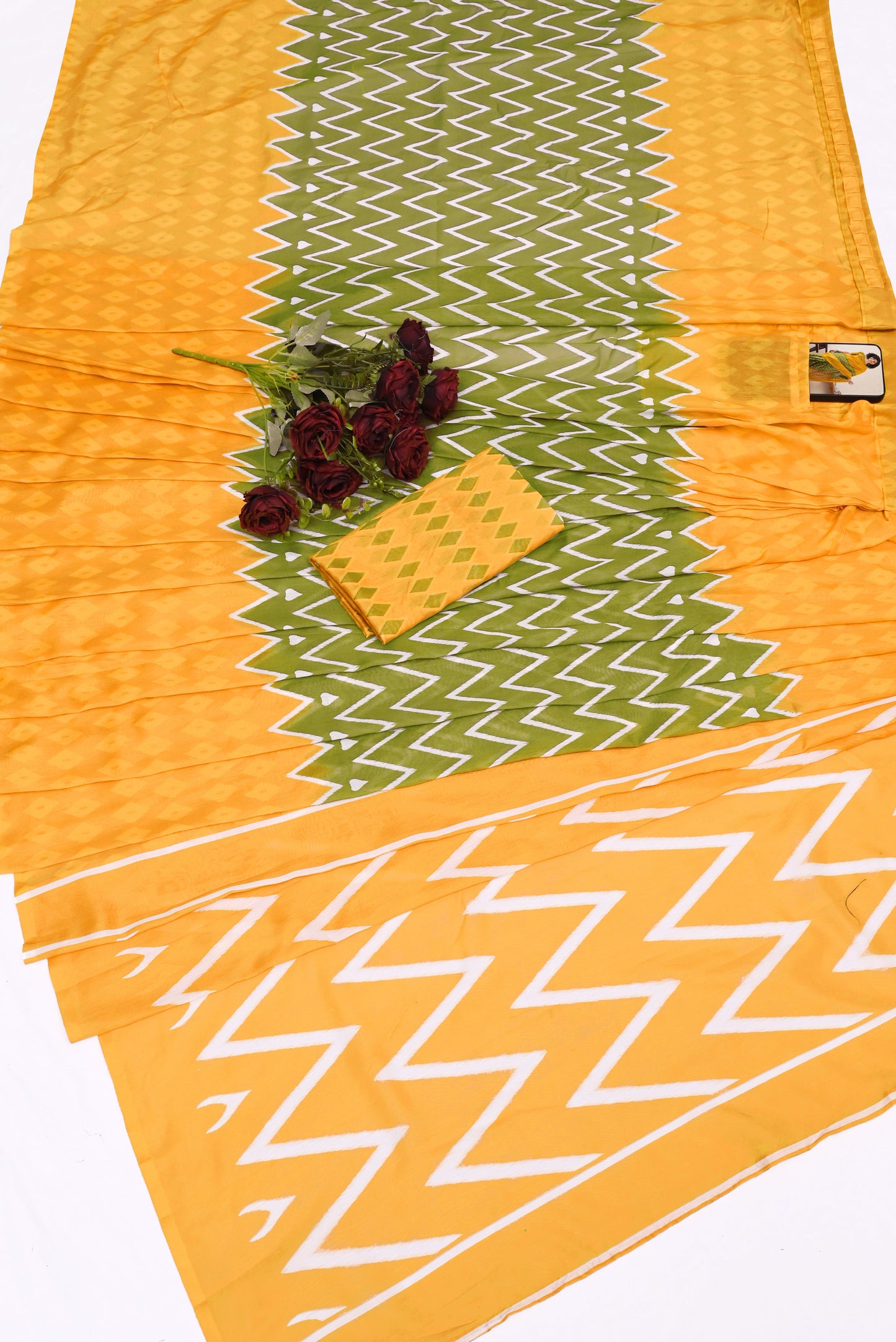 POCKET SAREE WITH READY TO WEAR PURE SOFT MUL MUL COTTON SILK SAREE