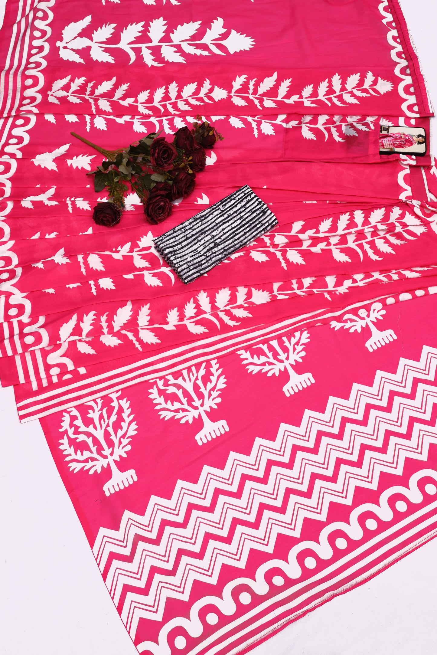 POCKET SAREE WITH READY TO WEAR PURE SOFT MUL MUL COTTON SILK SAREE