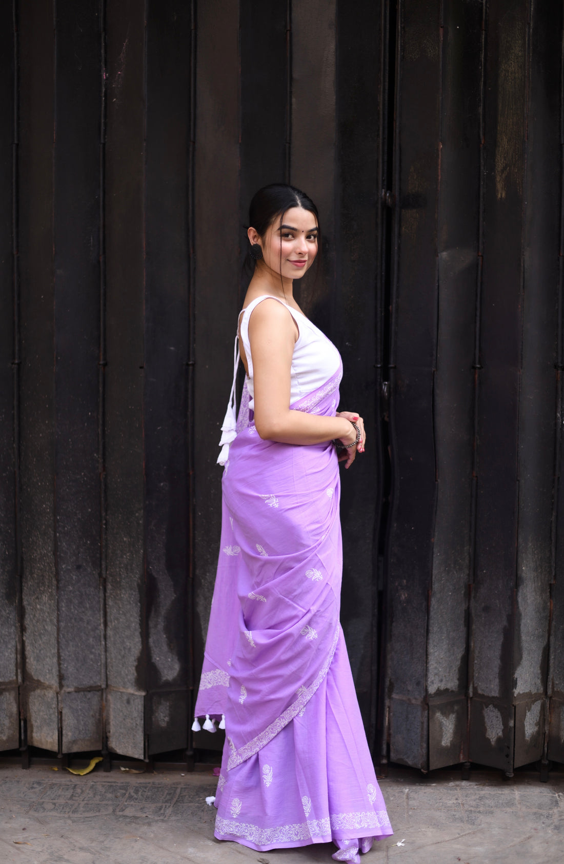 POCKET SAREE WITH READY TO WEAR PURE SOFT MUL MUL COTTON SILK SAREE
