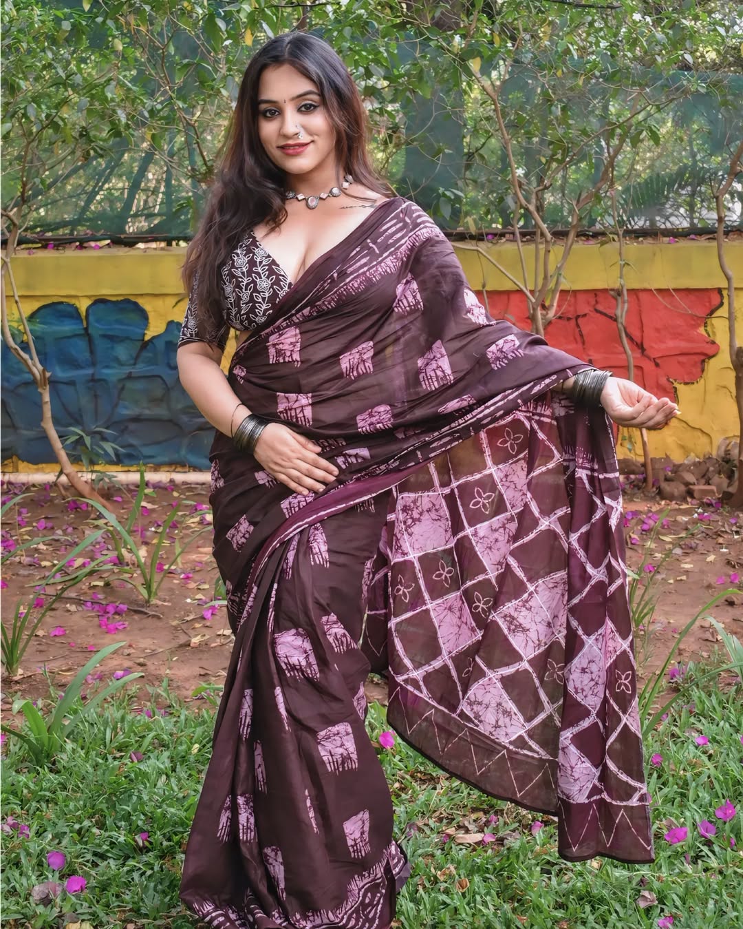 POCKET SAREE WITH READY TO WEAR PURE SOFT MUL MUL COTTON SILK SAREE