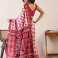 POCKET SAREE WITH READY TO WEAR PURE SOFT MUL MUL COTTON SILK SAREE