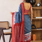 POCKET SAREE WITH READY TO WEAR PURE SOFT MUL MUL COTTON SILK SAREE