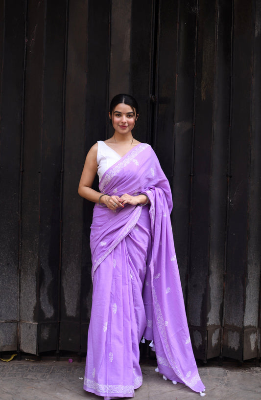 POCKET SAREE WITH READY TO WEAR PURE SOFT MUL MUL COTTON SILK SAREE