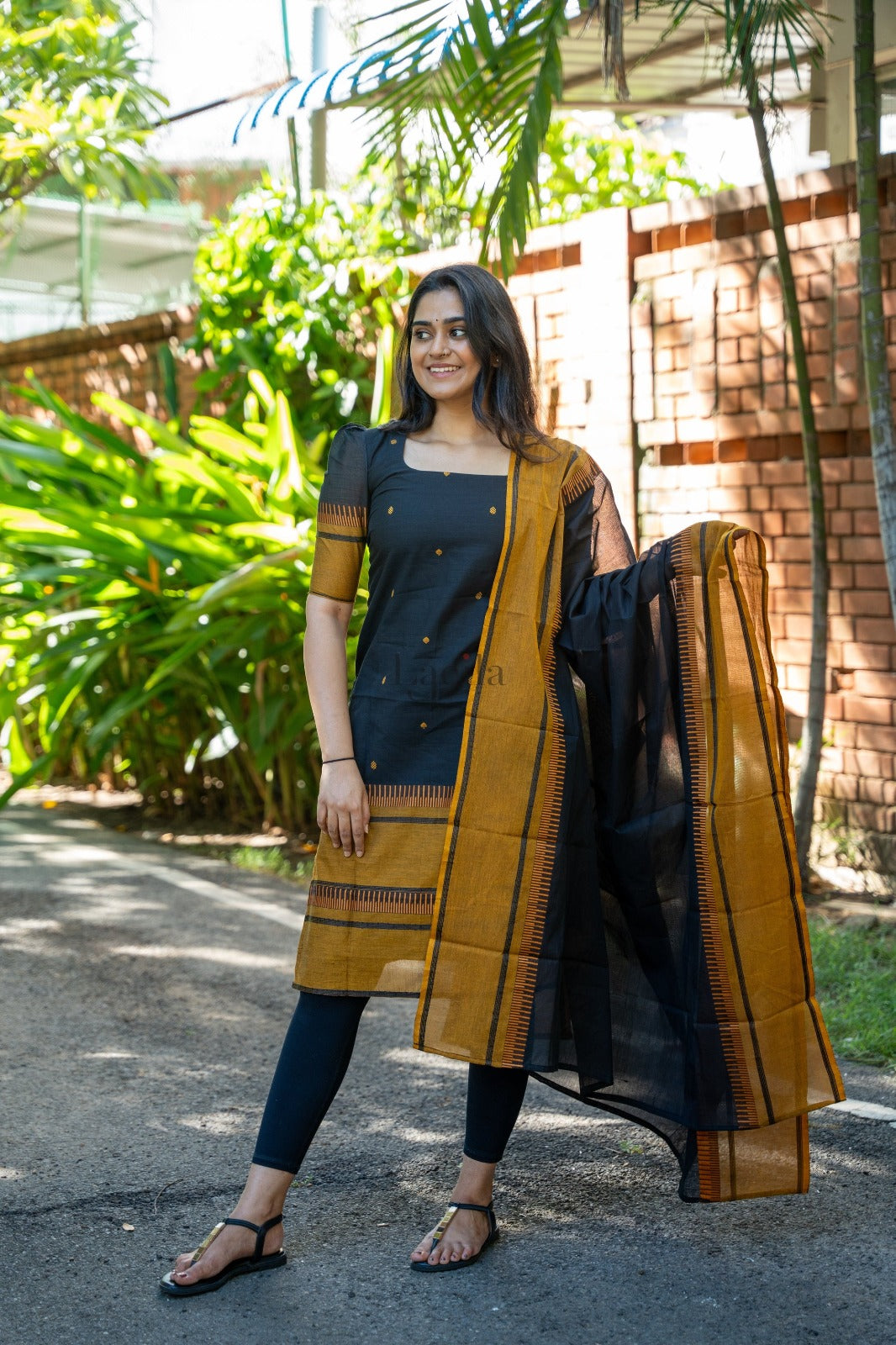 PURE KANCHI COTTON TOP & DUPATTA