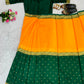 READY-TO-WEAR MYSORE SILK SAREE GOWN-EFFORTLESS PARTY WEAR FOR WOMEN