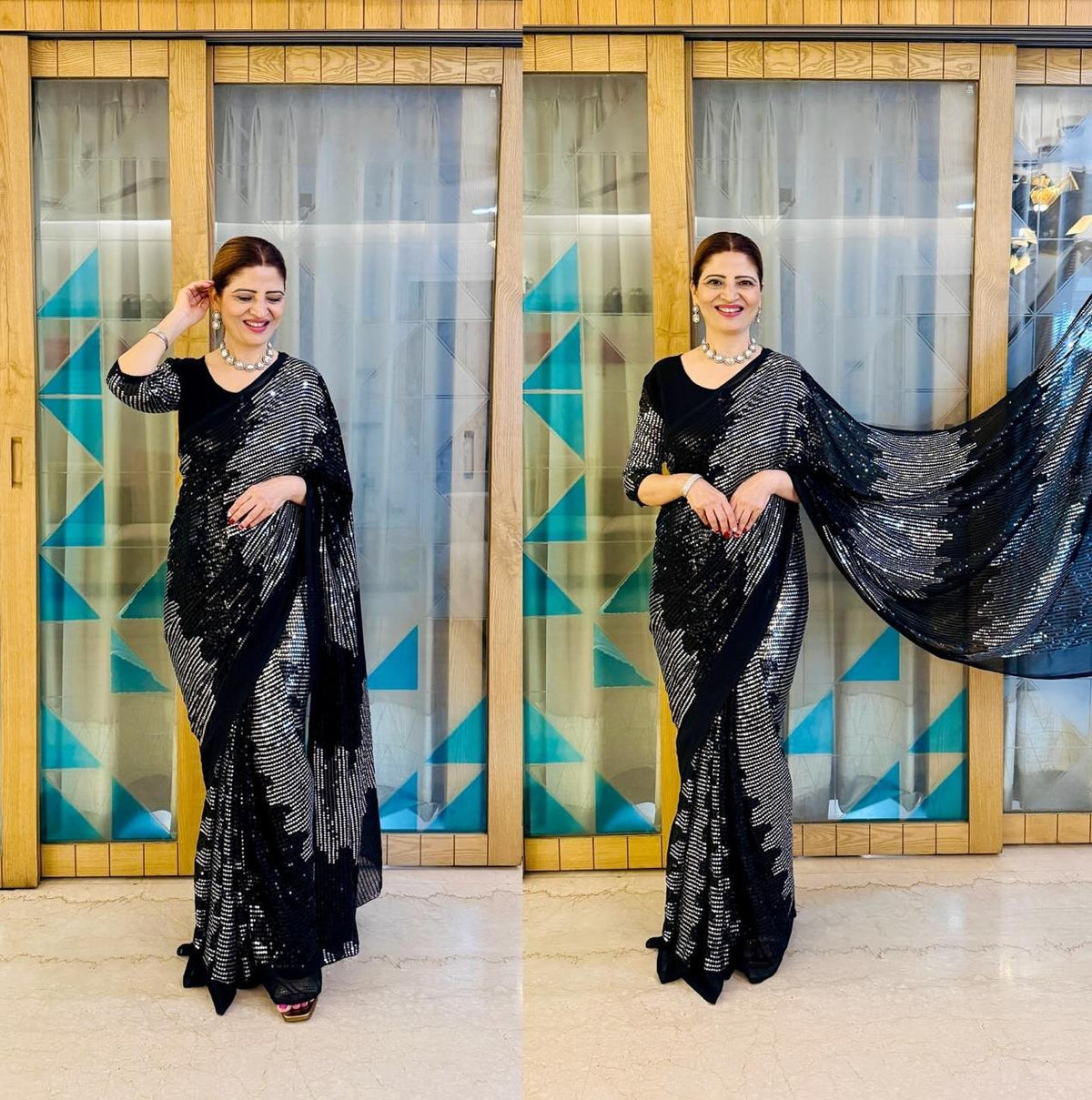 1 Min Ready To Wear Saree