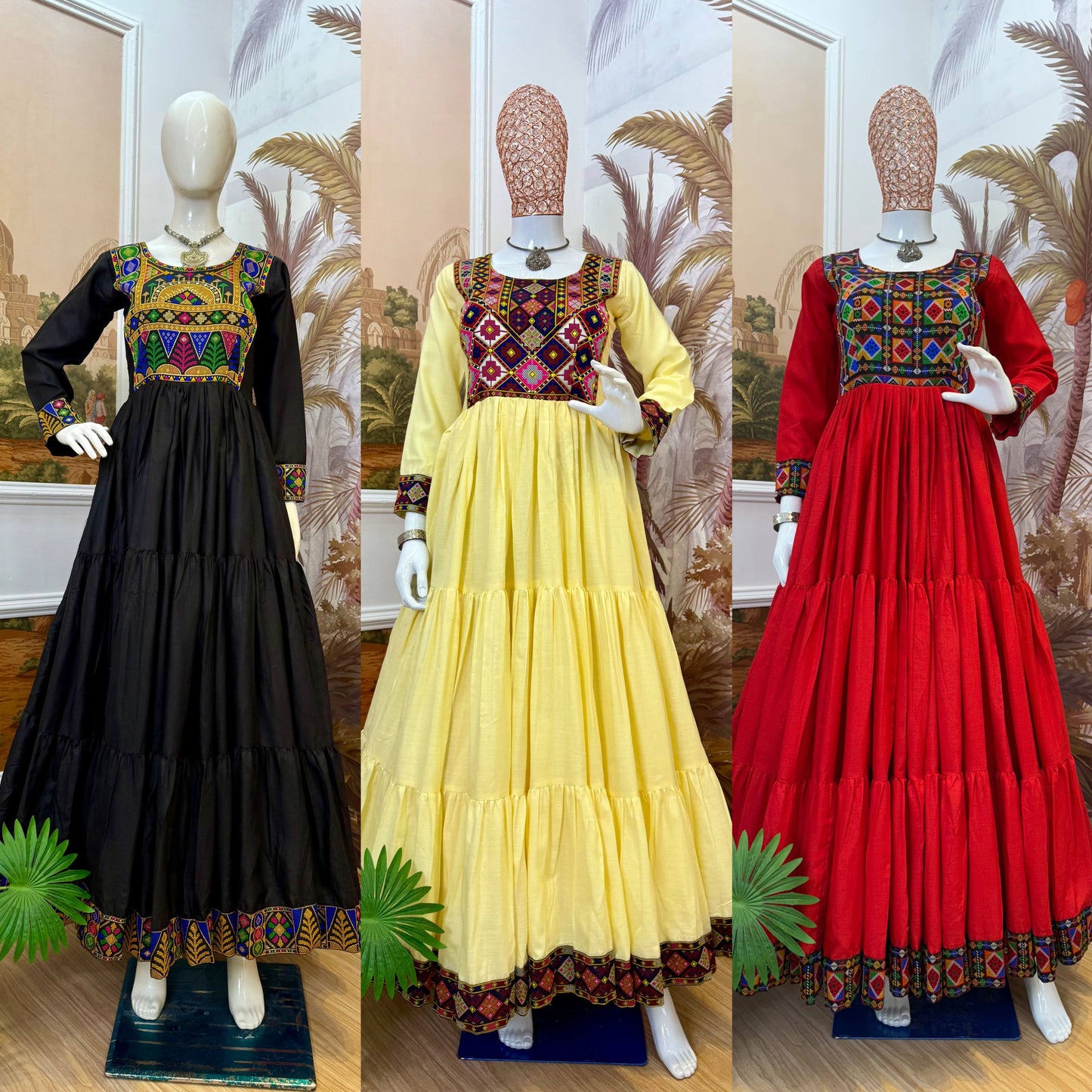PURE COTTON FABRIC, GAMTHI JACQUARD WEAVING NACK AND LACE BORDER