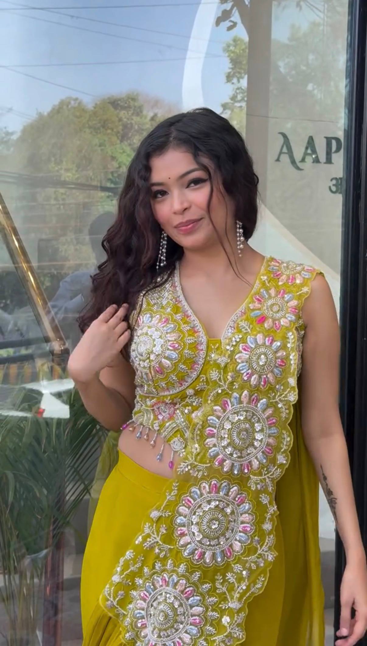 SUPERHIT READY TO WEAR SAREE WITH FULLY EMBROIDERED STYLIST BLOUSE