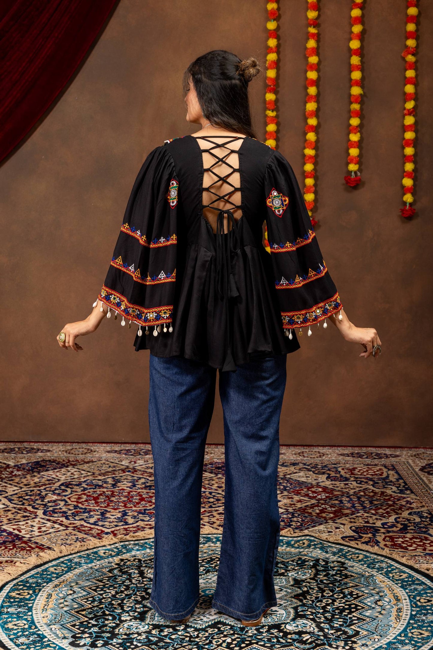 NAVRATRI DENIM WITH GRACEFUL LOOK AND TIMELESS FESTIVE