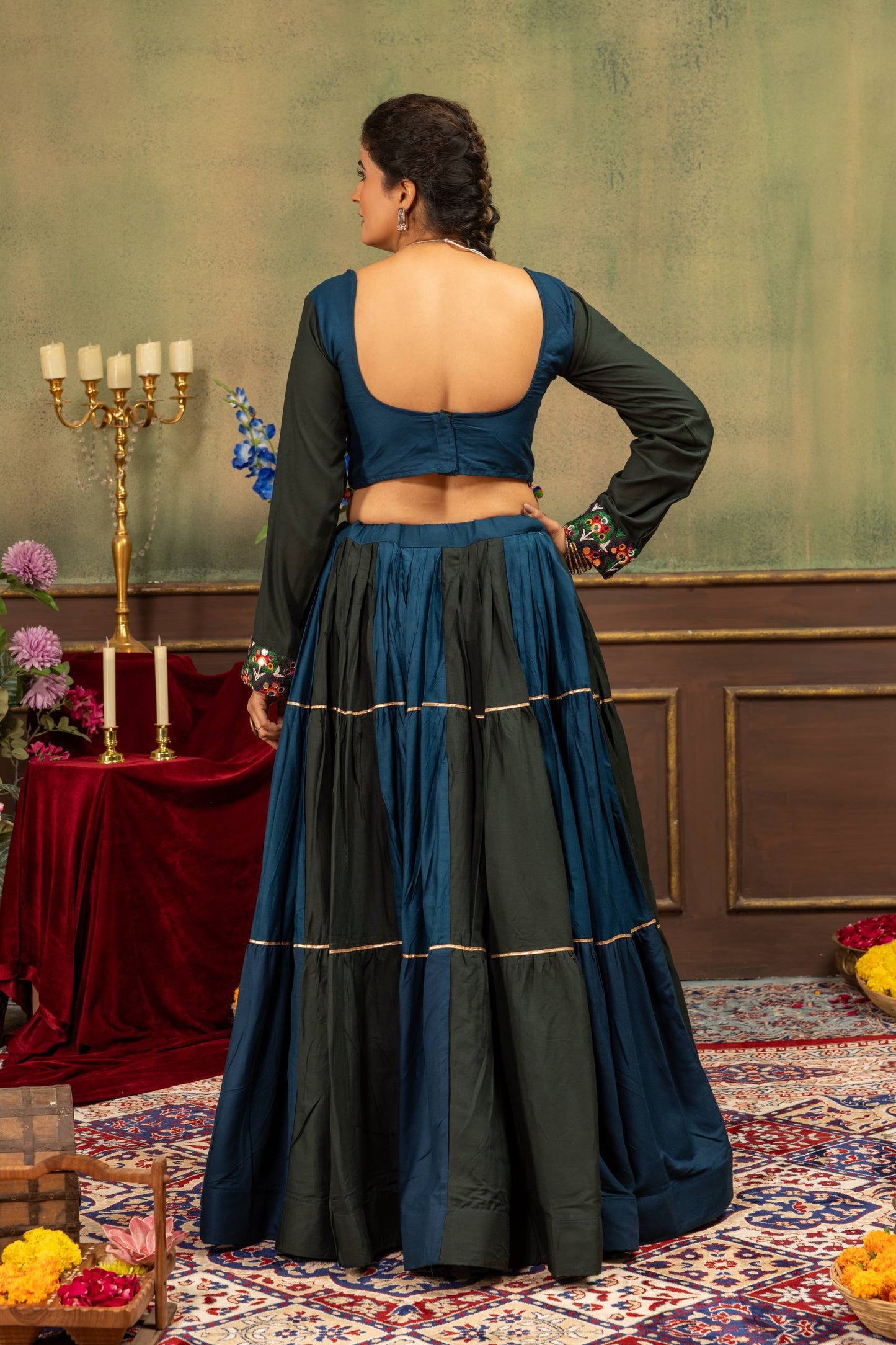 NAVRATRI LEHENGA WITH GRACEFUL FLAIR AND TIMELESS FESTIVE