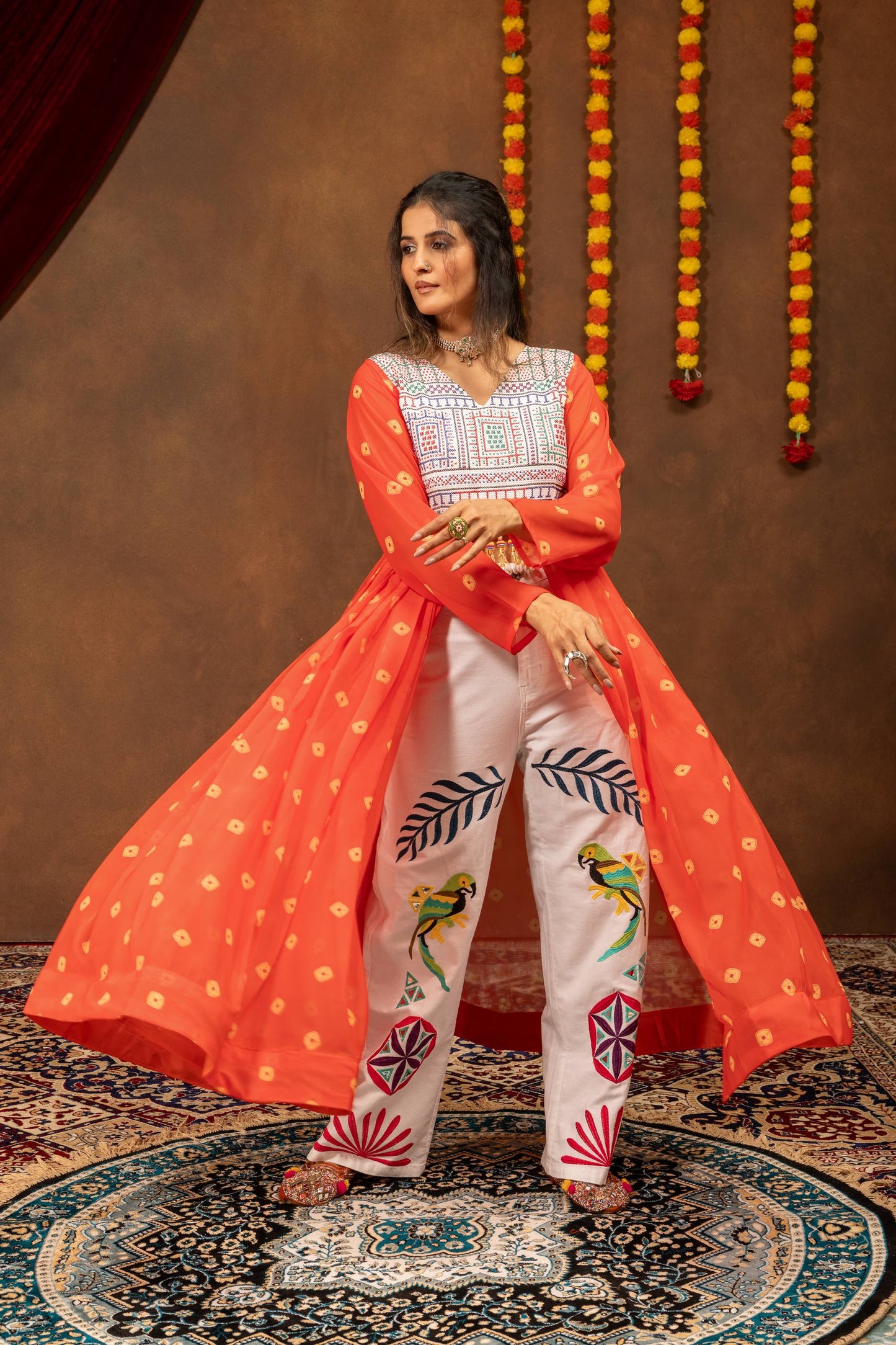 NAVRATRI DENIM WITH GRACEFUL LOOK AND TIMELESS FESTIVE