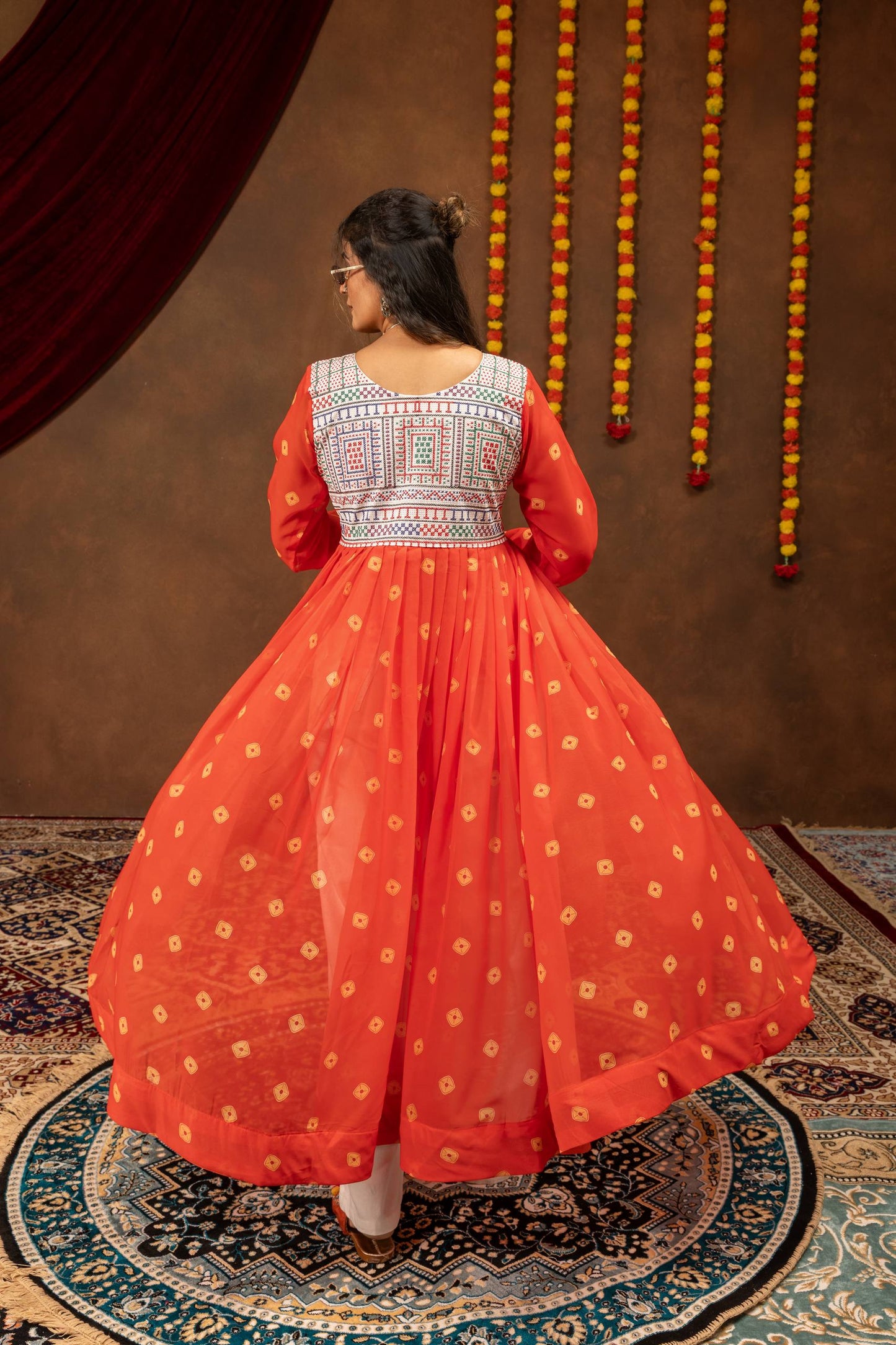 NAVRATRI DENIM WITH GRACEFUL LOOK AND TIMELESS FESTIVE