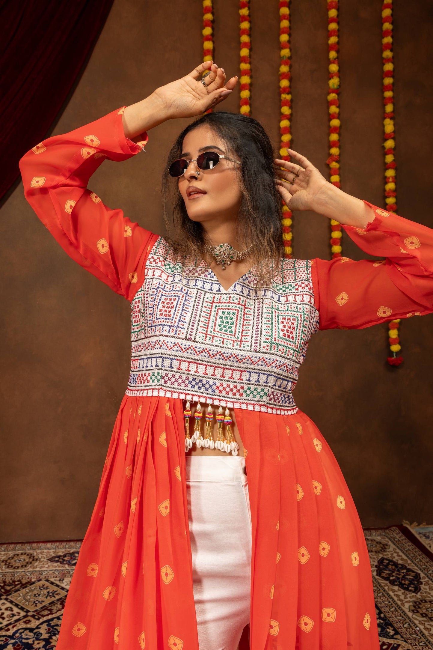 NAVRATRI DENIM WITH GRACEFUL LOOK AND TIMELESS FESTIVE