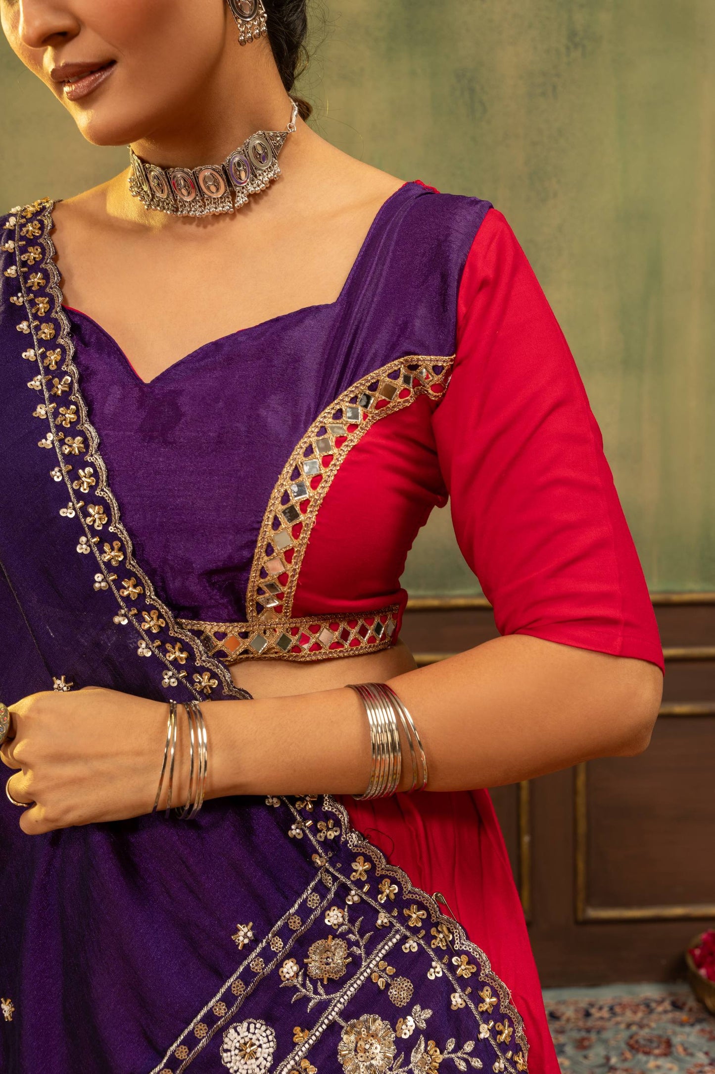 NAVRATRI LEHENGA WITH GRACEFUL FLAIR AND TIMELESS FESTIVE