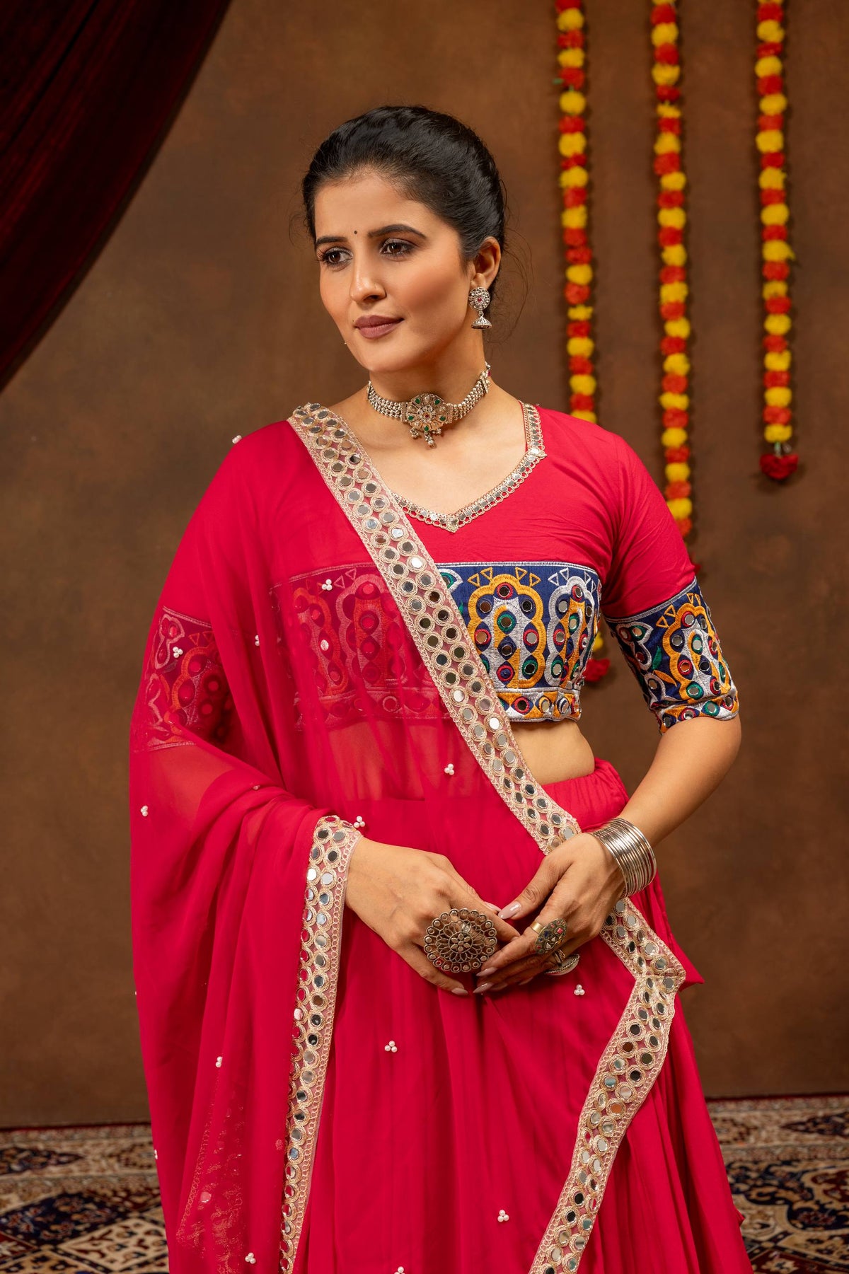 FESTIVAL SPECIAL EMBROIDERED LAHENGA CHOLI